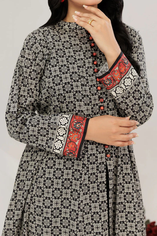 BLACK DIGITAL PRINT KURTI